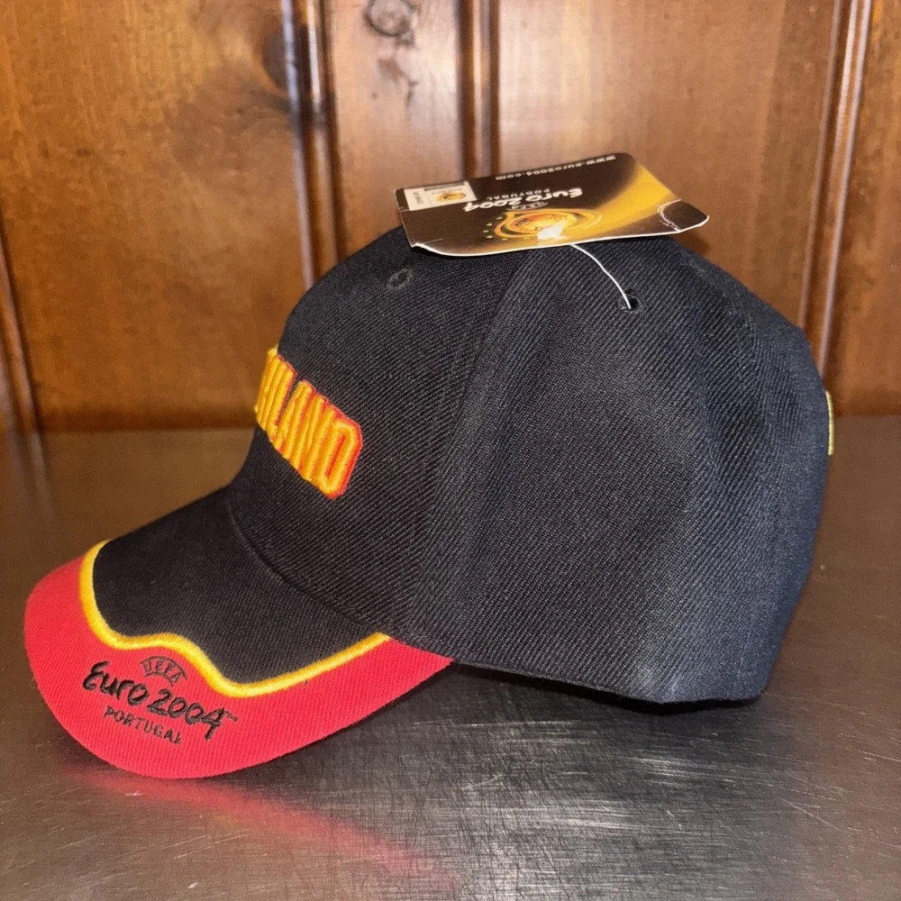 NWT Deutschland Germany Soccer UEFA Euro 2004 Portugal‎ Adjustable Hat Cap